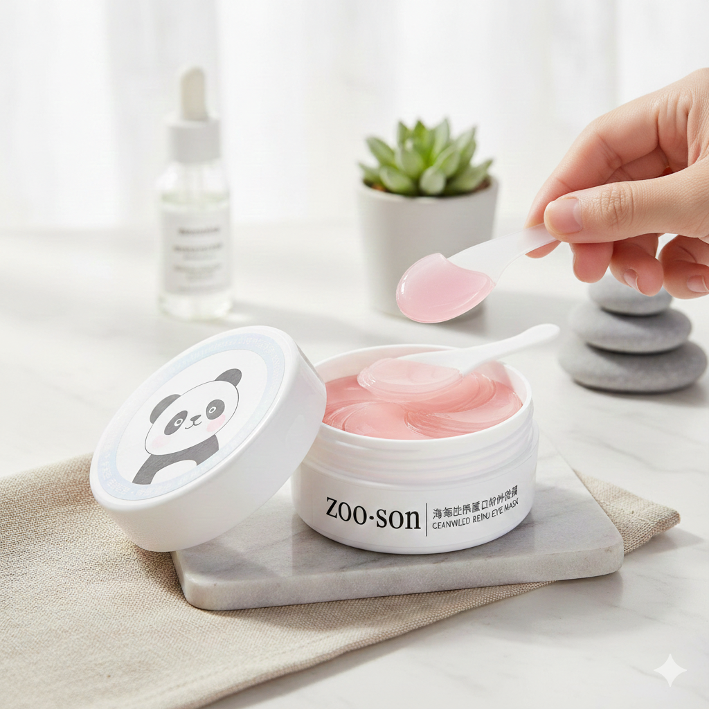 dvanced Crystal Collagen Eye Masks – Deep Hydration & Brightening (120 Pairs)