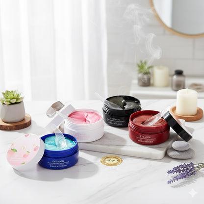 dvanced Crystal Collagen Eye Masks – Deep Hydration & Brightening (120 Pairs)